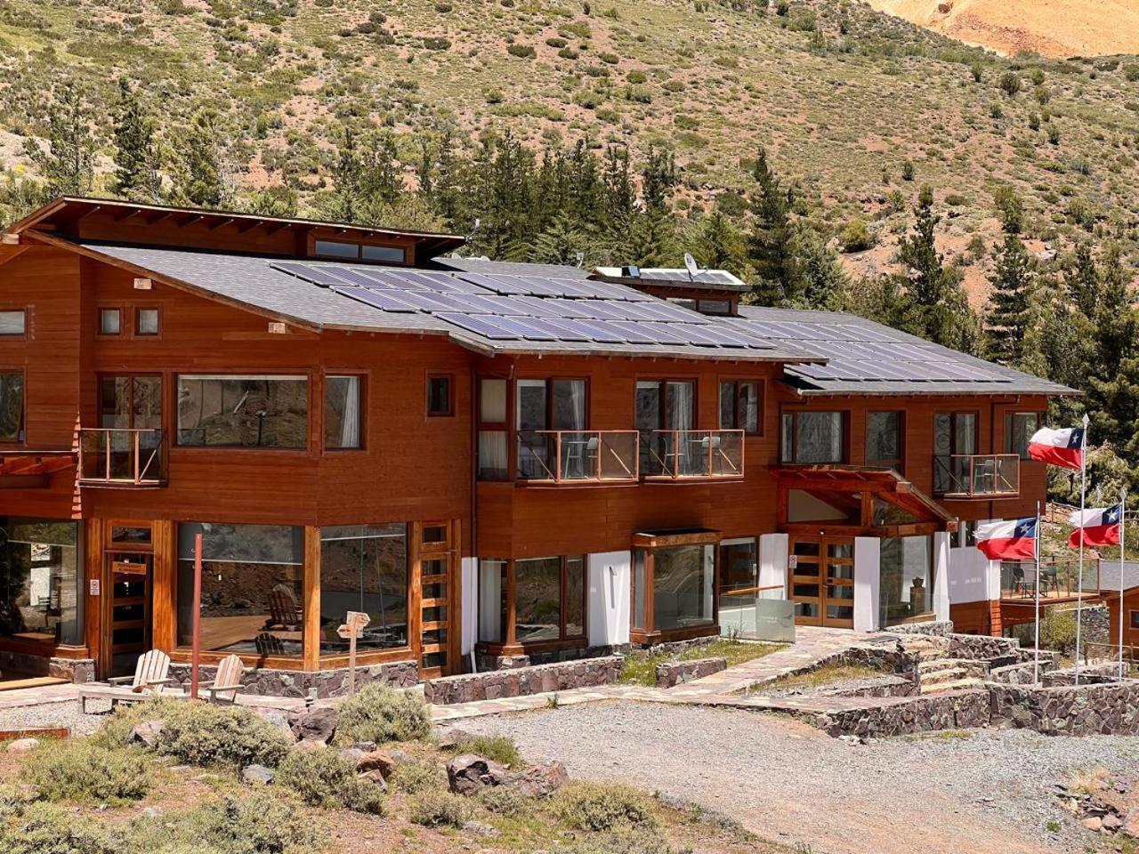 Lodge El Morado Refugio Lo Valdes Экстерьер фото