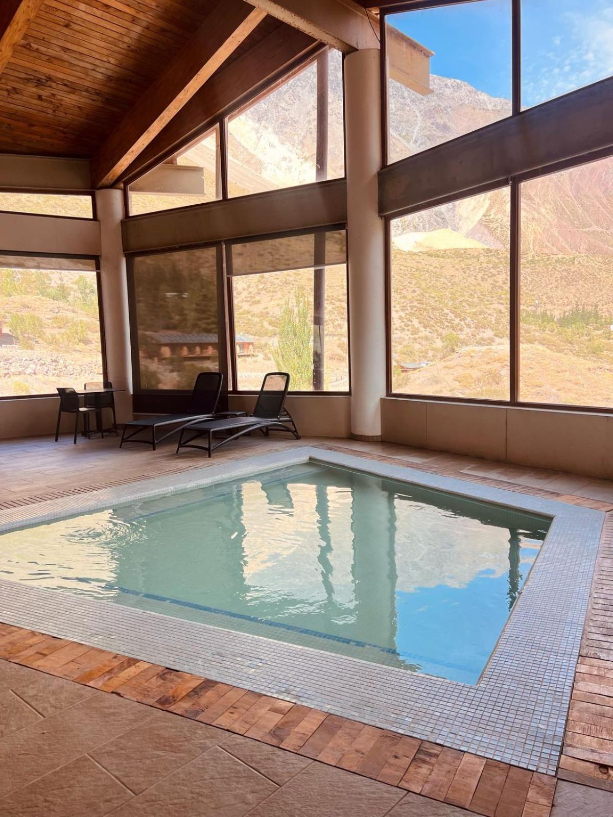 Lodge El Morado Refugio Lo Valdes Экстерьер фото
