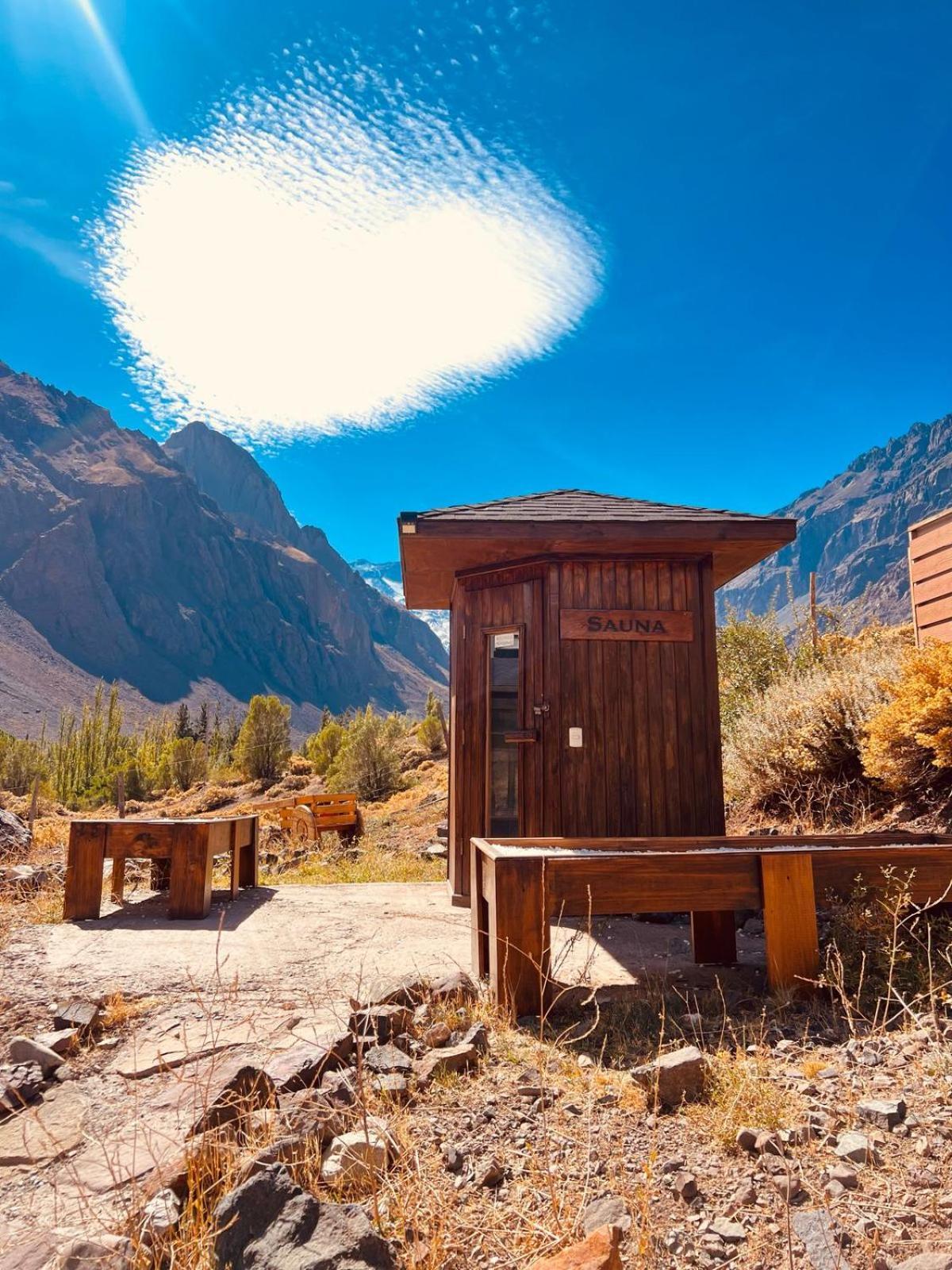 Lodge El Morado Refugio Lo Valdes Экстерьер фото